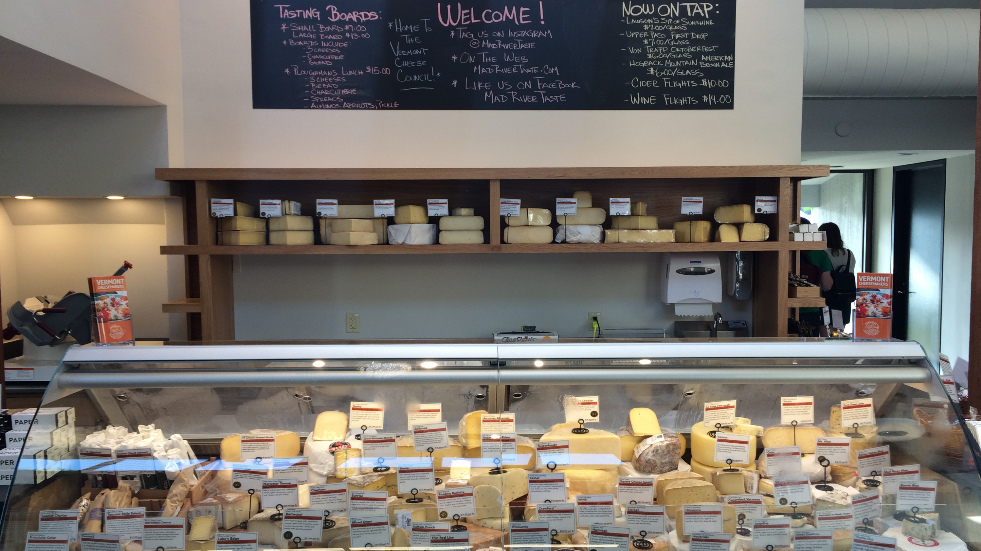 Vermont cheeses